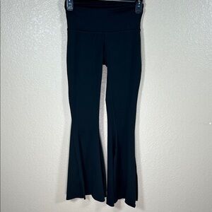 teeki Black Flare Leggings Super Soft Size XS
